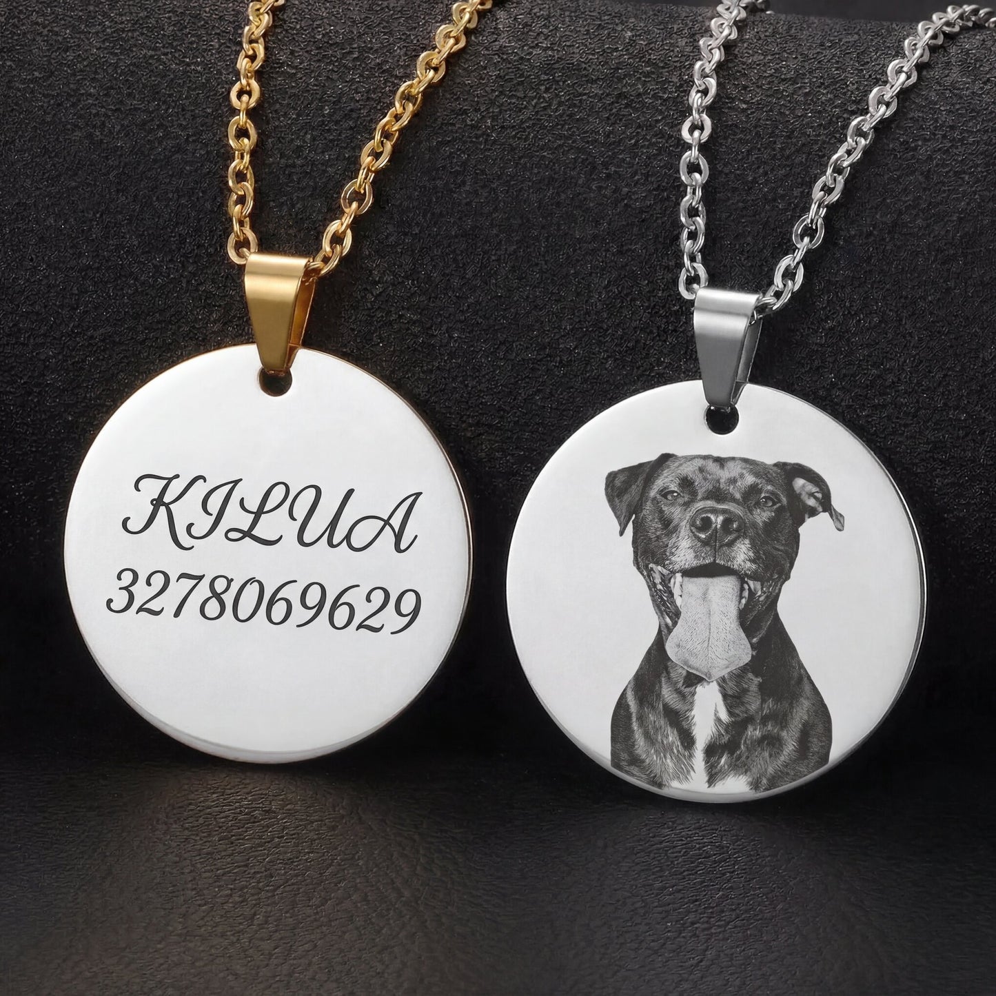Collana con Fotoincisione