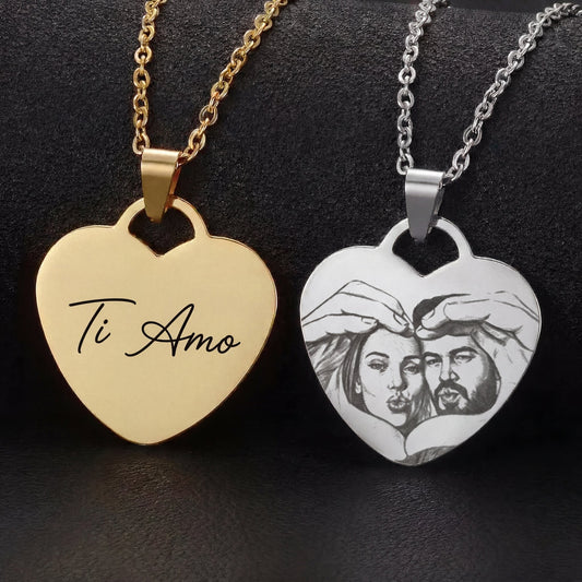 Collana con Fotoincisione